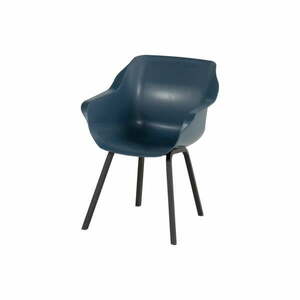 Ciemnoniebieskie plastikowe krzesła ogrodowe zestaw 2 szt. Sophie Element – Hartman obraz