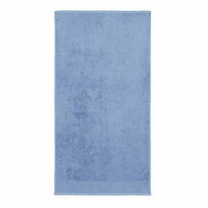 Niebieski bawełniany ręcznik kąpielowy 90x140 cm – Bianca obraz