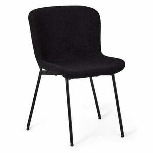 Czarne krzesła zestaw 2 szt. Teddy – Furnhouse obraz