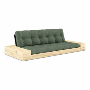 Zielona rozkładana sofa 244 cm Base – Karup Design obraz