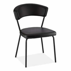 Czarne krzesła zestaw 4 szt. Preben – Furnhouse obraz