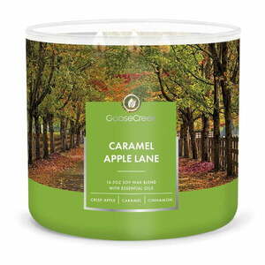Świeca zapachowa Goose Creek Caramel Apple Lane, czas palenia 35 h obraz