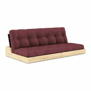 Bordowa rozkładana sofa 196 cm Base – Karup Design obraz