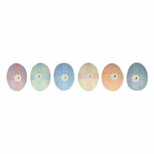 Dekoracje wielkanocne zestaw 6 szt. Surprise Eggs – Meri Meri obraz