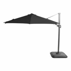 Ciemnoszary parasol ogrodowy ø 300 cm Shadowflex – Hartman obraz