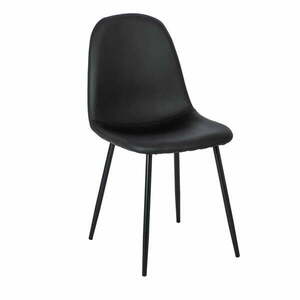 Zestaw 2 czarnych krzeseł Bonami Essentials Lissy obraz