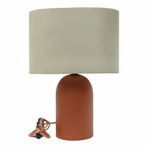 Brązowo-beżowa lampa stołowa (wysokość 41, 5 cm) – Antic Line obraz