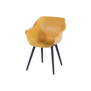Plastikowe krzesła ogrodowe w kolorze ochry zestaw 2 szt. Sophie Studio – Hartman obraz