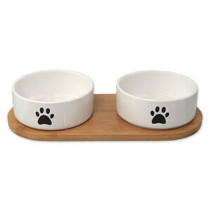 Zestaw ceramicznych misek dla psów ze stojakiem ø 13 cm Dog Fantasy – Plaček Pet Products obraz
