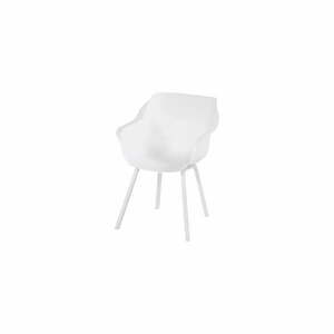 Białe plastikowe krzesła ogrodowe zestaw 2 szt. Sophie Element – Hartman obraz