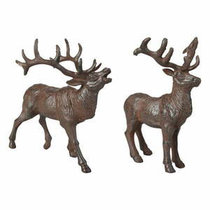 Metalowe figurki ogrodowe zestaw 2 szt. Deer – Esschert Design obraz