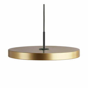 Lampa wisząca LED w kolorze złota z metalowym kloszem ø 43 cm Asteria Medium – UMAGE obraz