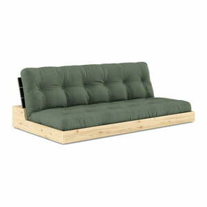Zielona rozkładana sofa 196 cm Base – Karup Design obraz