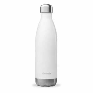 Biała butelka podróżna ze stali nierdzewnej 750 ml Originals – Qwetch obraz
