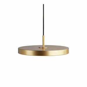 Lampa wisząca LED w kolorze złota z metalowym kloszem ø 31 cm Asteria Mini – UMAGE obraz