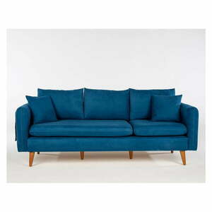 Ciemnoniebieska sofa 215 cm Sofia – Balcab Home obraz