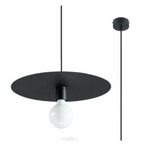 Czarna lampa wisząca ø 40 cm Livago – Nice Lamps obraz