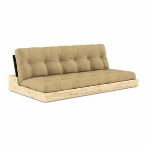 Musztardowa rozkładana sofa 196 cm Base – Karup Design obraz