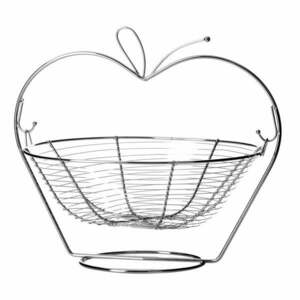 Metalowy stojak z koszykiem na owoce Casa Selección Orchard Apple obraz