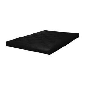 Czarny średnio twardy materac futon 90x200 cm Comfort Black – Karup Design obraz
