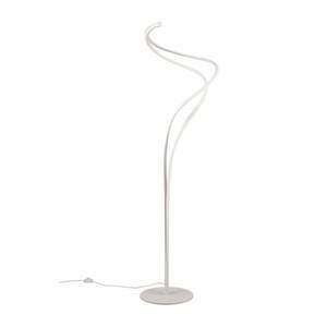 Biała lampa stojąca LED z metalowym kloszem (wys. 160 cm) Nala – Trio Select obraz