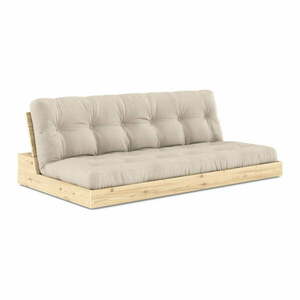 Beżowa rozkładana sofa 196 cm Base – Karup Design obraz