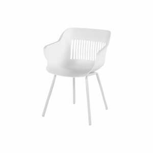 Białe plastikowe krzesła ogrodowe zestaw 2 szt. Jill Rondo – Hartman obraz