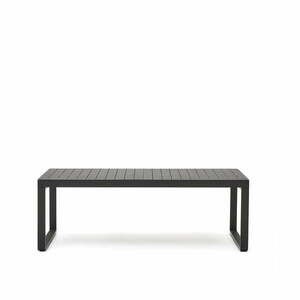 Metalowy stół ogrodowy 100.5x220 cm Galdana – Kave Home obraz