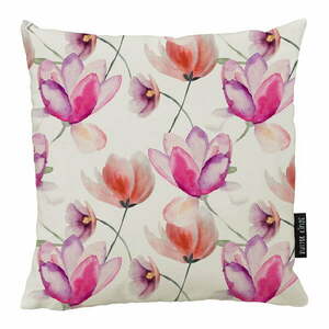 Poduszka dekoracyjna 45x45 cm Pink Tulips – Butter Kings obraz