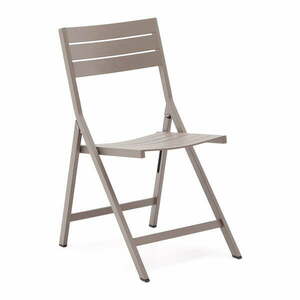 Jasnobrązowe metalowe krzesło ogrodowe Torreta – Kave Home obraz