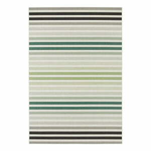 Zielono-szary dywan odpowiedni na zewnątrz NORTHRUGS Paros, 80x150 cm obraz