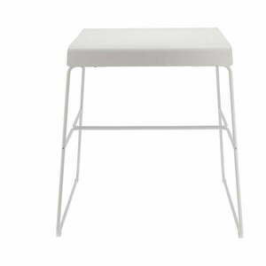 Biały metalowy stół 58x75 cm A-Café – Zone obraz