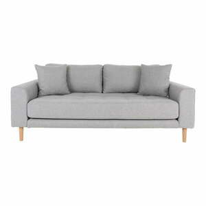 Szara sofa 180 cm Lido – House Nordic obraz