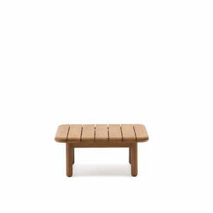 Stolik ogrodowy z litego drewna tekowego 70x70 cm Turqueta – Kave Home obraz