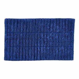 Niebieski dywanik łazienkowy 50x80 cm Indigo – Zone obraz