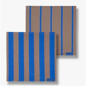Tekstylne serwetki zestaw 2 szt. Stripes – Mette Ditmer Denmark obraz