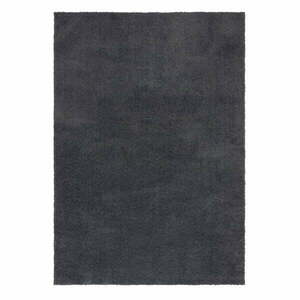 Ciemnoszary dywan z włókien z recyklingu odpowiedni do prania 160x230 cm Fluffy – Flair Rugs obraz
