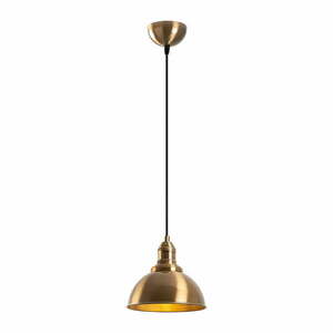 Lampa wisząca w kolorze brązu z metalowym kloszem ø 21 cm Varzan – Opviq lights obraz