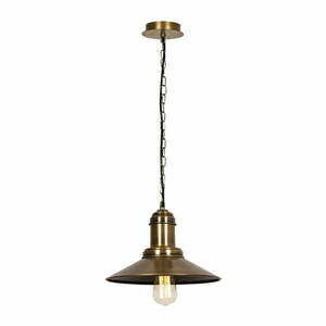 Lampa wisząca w kolorze brązu z metalowym kloszem ø 30 cm Sivani – Opviq lights obraz