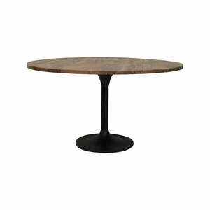 Okrągły stół z blatem z drewna akacjowego ø 120 cm Biboca – Light & Living obraz
