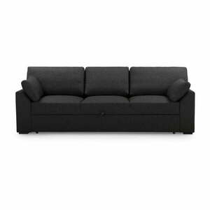 Antracytowa rozkładana sofa 233 cm Janson – Scandic obraz