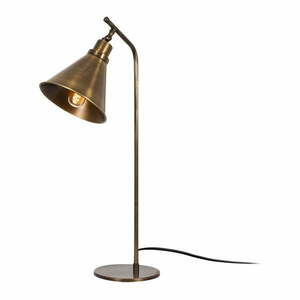 Lampa stołowa w kolorze brązu z metalowym kloszem (wysokość 50 cm) Sivani – Opviq lights obraz