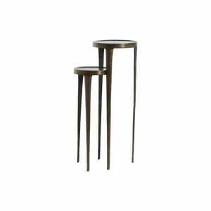 Metalowe okrągłe stoliki zestaw 2 szt. 35x35 cm Tobias – Light & Living obraz