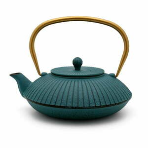 Niebieski żeliwny dzbanek do herbaty 1, 1 l Linhai – Bredemeijer obraz
