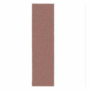 Różowy chodnik z włókien z recyklingu 60x230 cm Sheen – Flair Rugs obraz