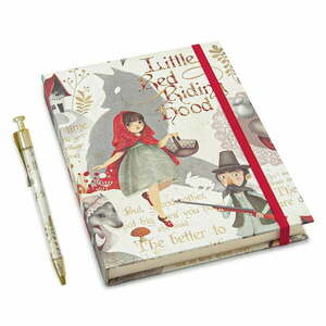 Notatnik 192 str. z długopisem Little Red Riding Hood – Kartos obraz