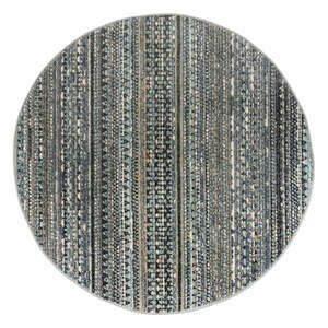 Niebieski okrągły dywan 140x140 cm Camino – Flair Rugs obraz