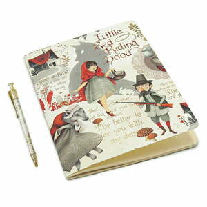 Zeszyt w formacie A5 64 str. z długopisem Little Red Riding Hood – Kartos obraz