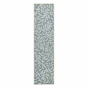 Jasnozielony chodnik z mieszanki włókien z recyklingu odpowiedni do prania 60x230 cm Wallace – Flair Rugs obraz