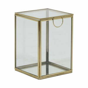 Szklany pojemnik dekoracyjny w kolorze złota Mirina – Light & Living obraz